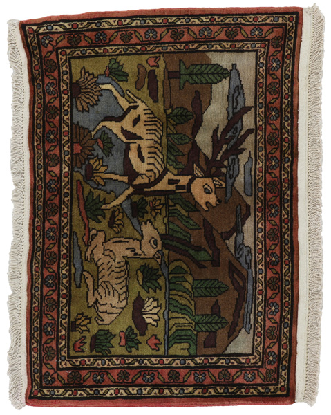 Sarouk - Farahan Alfombra Persa 56x82
