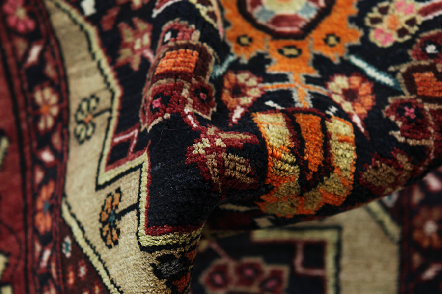 Bijar - Kurdi Alfombra Persa 160x86 - Imagen 7