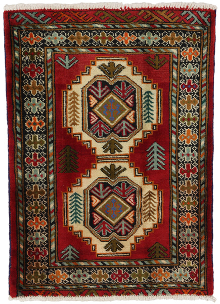 Kazak - Caucasus Alfombra del Cáucaso 88x63