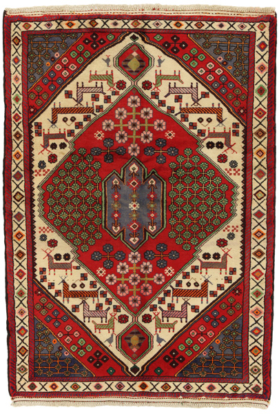 Zanjan - Hamadan Alfombra Persa 155x105