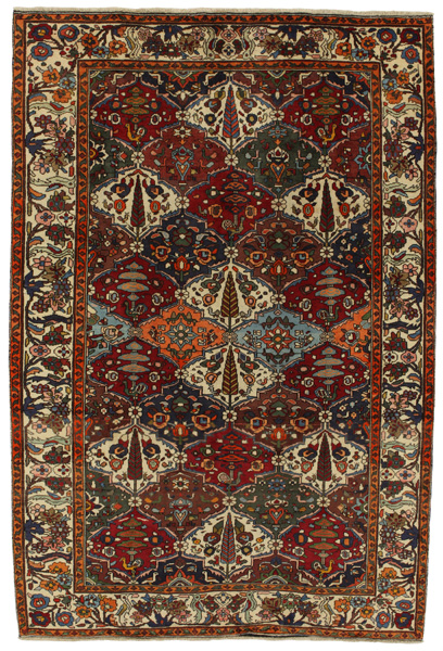 Bakhtiari - Garden Alfombra Persa 310x206