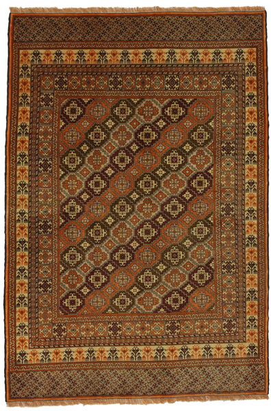 Bokhara - Turkaman Alfombra Persa 184x125