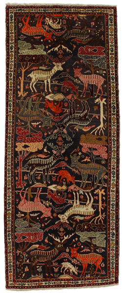 Bijar - Kurdi Alfombra Persa 303x122