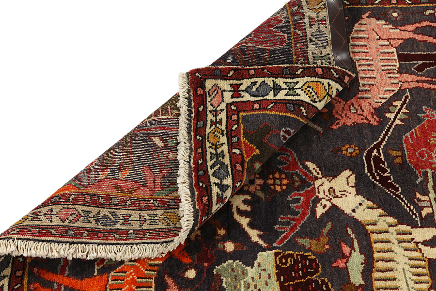 Bijar - Kurdi Alfombra Persa 303x122 - Imagen 4