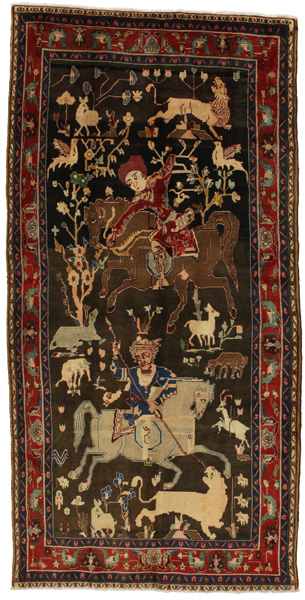 Bijar - Kurdi Alfombra Persa 286x142