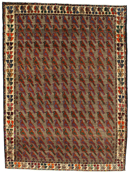Gabbeh - Qashqai Alfombra Persa 279x206