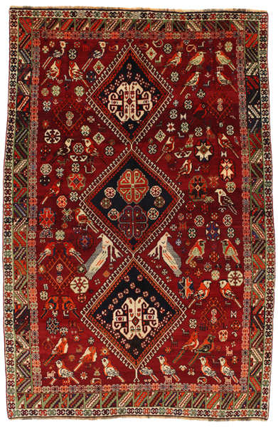 Qashqai - Shiraz Alfombra Persa 300x192