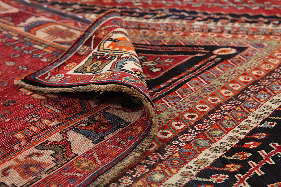 Qashqai - Shiraz Alfombra Persa 290x208 - Imagen 4