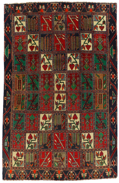 Bakhtiari - Qashqai Alfombra Persa 288x188