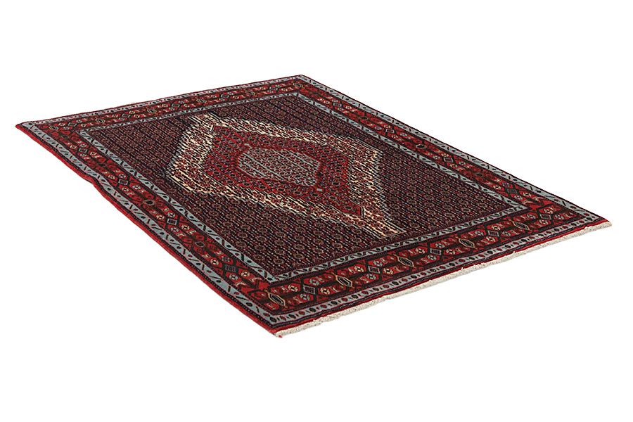 Senneh - Kurdi Alfombra Persa 166x125 - Imagen 1