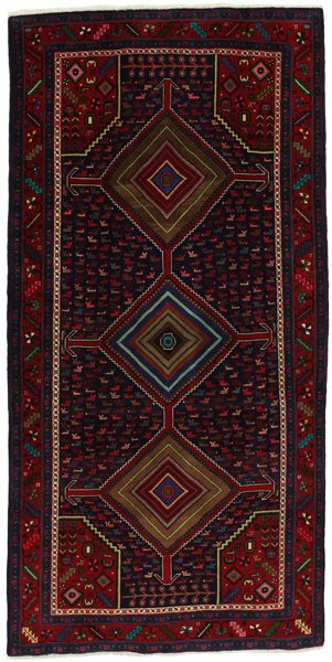Senneh - Kurdi Alfombra Persa 295x144