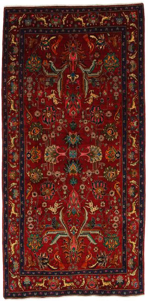 Bijar - Kurdi Alfombra Persa 318x154