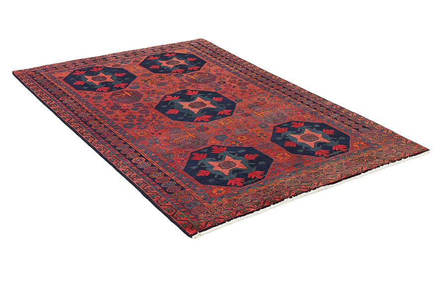 Afshar - Sirjan Alfombra Persa 230x146 - Imagen 1