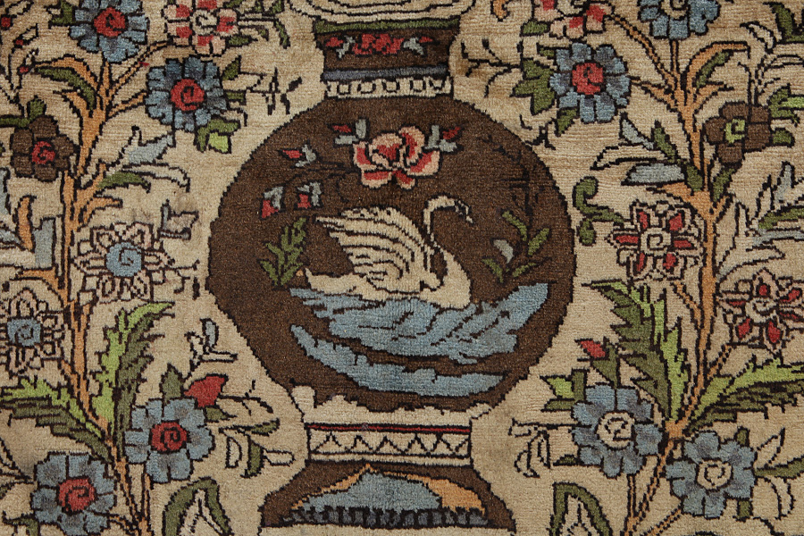 Bijar - Kurdi Alfombra Persa 130x100 - Imagen 5
