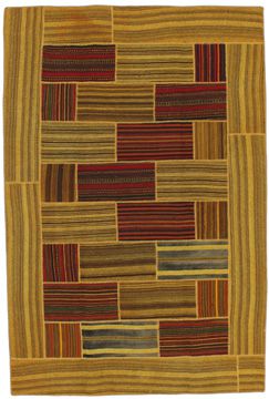 Alfombra Patchwork Kilim 251x168