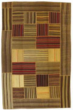 Alfombra Patchwork Kilim 262x171