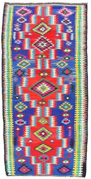 Alfombra Kilim Senneh 389x185