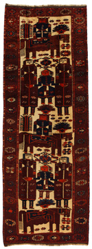 Alfombra Bakhtiari Qashqai 420x148