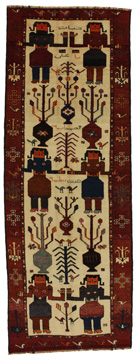 Alfombra Bakhtiari Qashqai 389x139