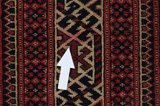 Yomut - Bokhara Alfombra de Turkmenistán 185x113 - Imagen 17