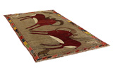 Gabbeh - Qashqai Alfombra Persa 272x145 - Imagen 1
