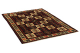 Gabbeh - Bakhtiari Alfombra Persa 214x144 - Imagen 1