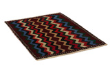 Gabbeh - Qashqai Alfombra Persa 148x102 - Imagen 1