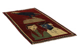 Gabbeh - Bakhtiari Alfombra Persa 197x95 - Imagen 1