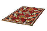 Gabbeh - Qashqai Alfombra Persa 190x121 - Imagen 2