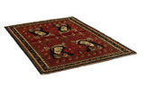 Gabbeh - Qashqai Alfombra Persa 217x154 - Imagen 1