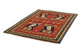 Gabbeh - Qashqai Alfombra Persa 217x154 - Imagen 2