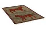 Gabbeh - Qashqai Alfombra Persa 196x122 - Imagen 1