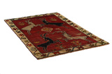 Gabbeh - Qashqai Alfombra Persa 186x119 - Imagen 1
