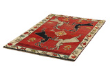 Gabbeh - Qashqai Alfombra Persa 186x119 - Imagen 2