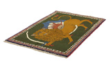 Kashkooli - Gabbeh Alfombra Persa 162x106 - Imagen 2