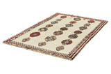 Gabbeh - Qashqai Alfombra Persa 193x137 - Imagen 2