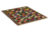 Gabbeh - Bakhtiari Alfombra Persa 132x112 - Imagen 1