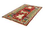 Gabbeh - Qashqai Alfombra Persa 253x148 - Imagen 2