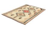 Gabbeh - old Alfombra Persa 197x126 - Imagen 2