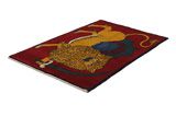 Gabbeh - Qashqai Alfombra Persa 170x103 - Imagen 2