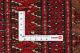 Yomut - Bokhara Alfombra Persa 109x105 - Imagen 4