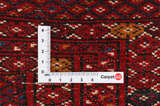 Yomut - Bokhara Alfombra Persa 99x115 - Imagen 4