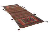 Qashqai - Alfombra - Kilim 346x123 - Imagen 1