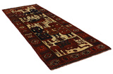 Bakhtiari - Qashqai Alfombra Persa 395x135 - Imagen 1