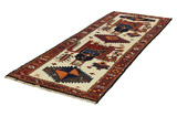 Bakhtiari - Gabbeh Alfombra Persa 344x127 - Imagen 2