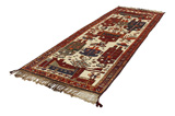 Bakhtiari - Qashqai Alfombra Persa 395x133 - Imagen 2