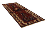 Bakhtiari - Qashqai Alfombra Persa 394x138 - Imagen 1
