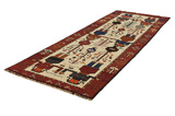 Bakhtiari - Qashqai Alfombra Persa 389x139 - Imagen 2