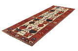 Bakhtiari - Qashqai Alfombra Persa 393x135 - Imagen 2