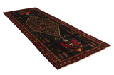 Senneh - Kurdi Alfombra Persa 390x150 - Imagen 1